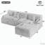 Canapé modulaire 110 po Cloud-440918425