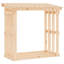 Firewood Rack 108x64.5x109 cm Solid Wood Pine-92590423