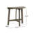 Outdoor Half-Round Folding Acacia Wood Bistro Table, Grey Finish-603826345