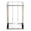 Tommen Glass Top Frame End Table-1849716962