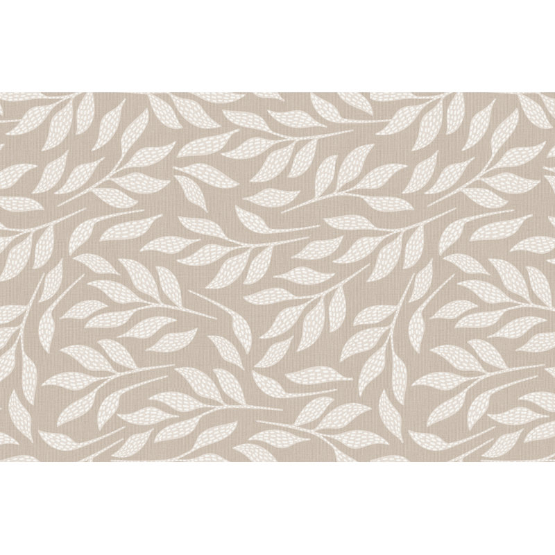 Burien Vinyl Machine Printed Area Rug, Rectangle 5'3" x 7'10.5"