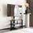 Multi-Function TV Stand Height Adjustable Bracket Swivel 3-Tier