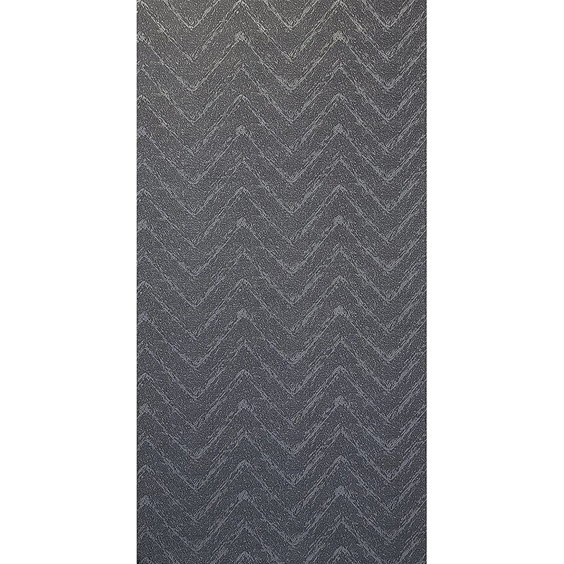 Faux chevron texturé noir anthracite texturé