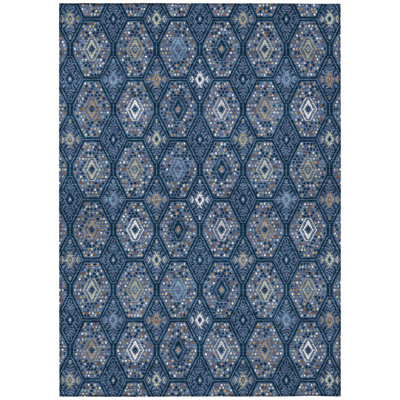 Machine Washable Indoor/Outdoor Chantille ACN2471 Global Rug