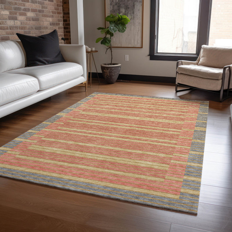 Tapis d'intérieur / extérieur gris Quara , 10 pi x 14 pi