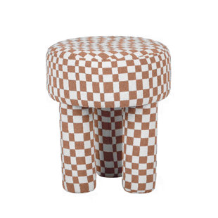 Tabouret à carreaux