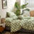 Grid Comforter Set Plaid Bedding Set 1 Checkered Comforter with Pillowcases-114984125-114984129