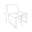 Chaise de salle à manger Lamprini-100145720