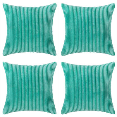 Housse de coussin à rayures