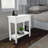 Verrill Flip Top Console Table – 2 Piece Living Room End Tables with Hidden Hinged Storage Compartment and Lower Shelf-1034443349