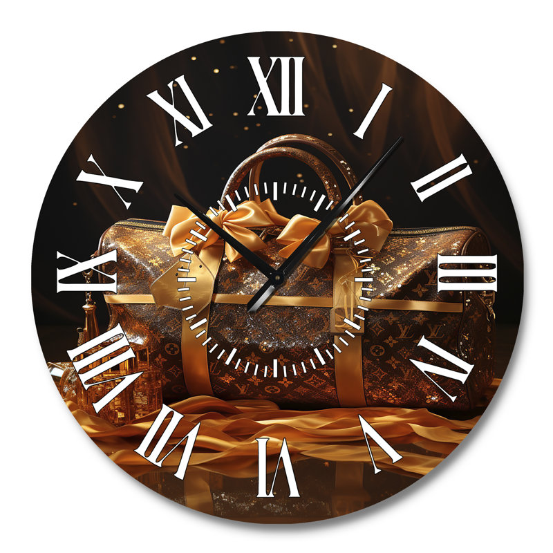 Horloge murale Lv Golden Opulence, Grand