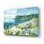 «Wild Daisy Bay» par Danhui Nai, art mural en verre acrylique-1977480479