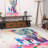 Luxurious Machine Washable Carpet, 100% Polyester, 7.5 x 10.8 Feet | Pile Height: 0.2 Inches, 1850 g/m² | Recycled Poly Cotton Underside, Easy Care, Perfect for Living Room & Bedroom, Soft & Durable Design-2100405045