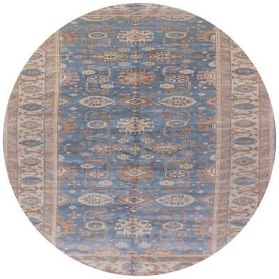 Tapis oriental brun / beige / bleu Arshen