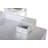 Luxury Vanity Desk With Round Mirror,Height-Adjustable, Stylish Dressing Table Set, 4 Drawers & Stool, Silver