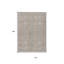 Tapis intérieur / extérieur lavable taupe et ivoire 10 pi x 14 pi