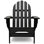 Chaise Adirondack pliante en plastique Leighton