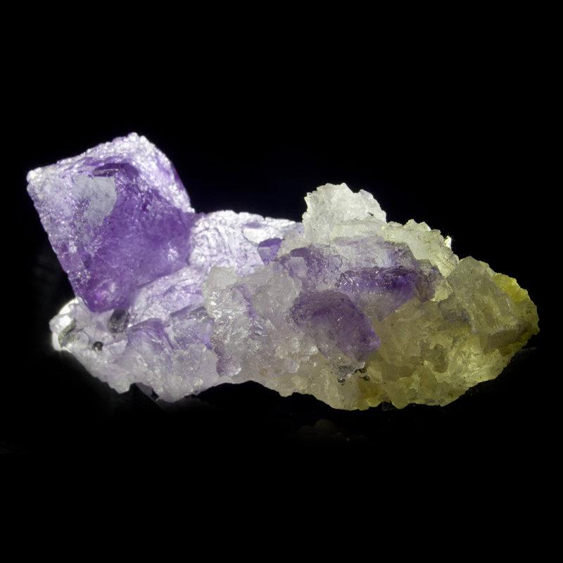 Vivid Octahedral Fluorite - China