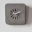Low Tech Concrete Wall Clock