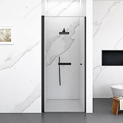 Frameless Circular Pivot Shower Door