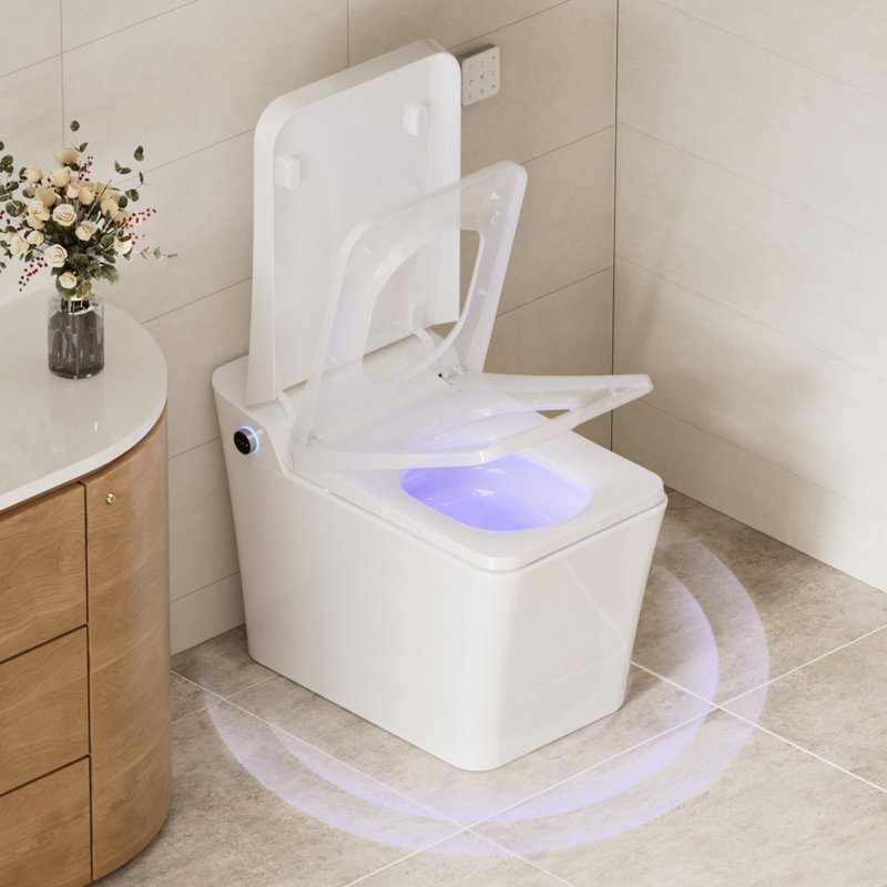 OakLn Smart Toilet with Child Wash, User Mode, Auto Flush, Water Replacement and Antibacterial Heated Seat
