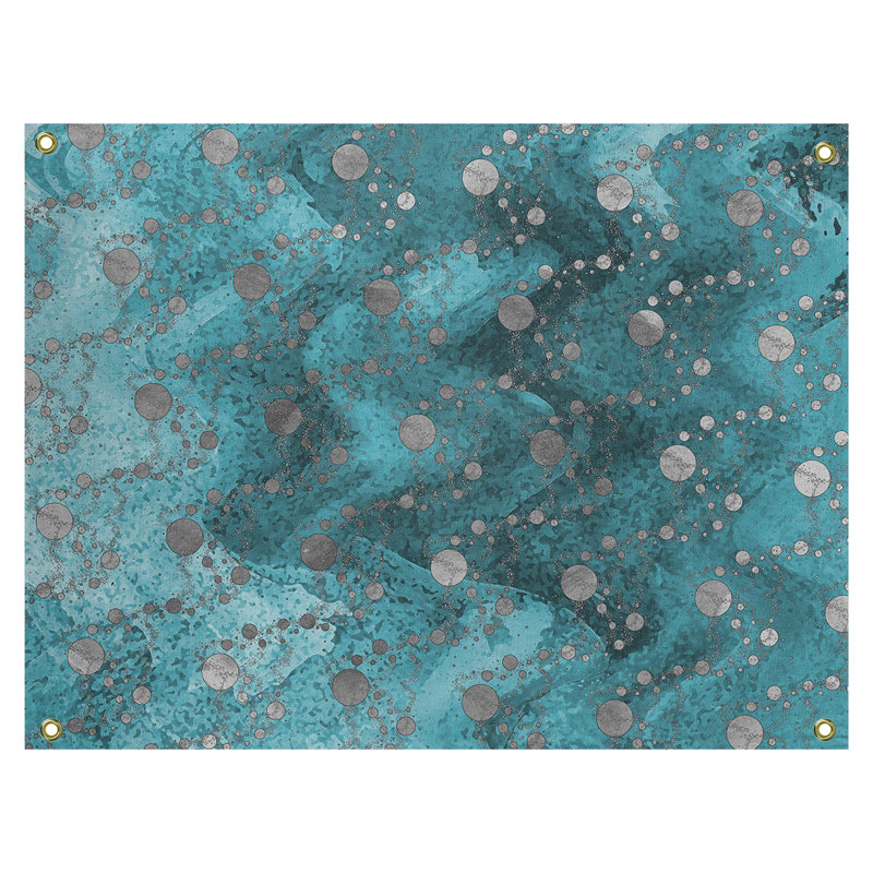 Polyester Tapestry, 27.5" H x 37.5" W, Green