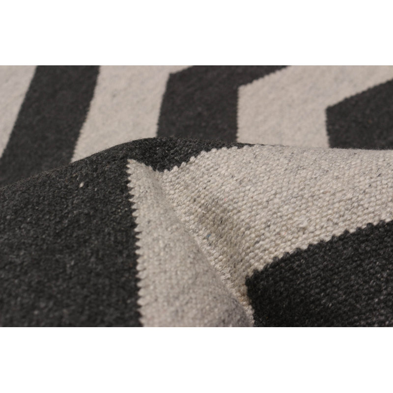 Tapis argenté en laine New Age One-of-a-Kind Rectangle 5 pi 2 po x 8 pi 3 po