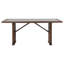 Wawona Brown Rectangular Dining Table