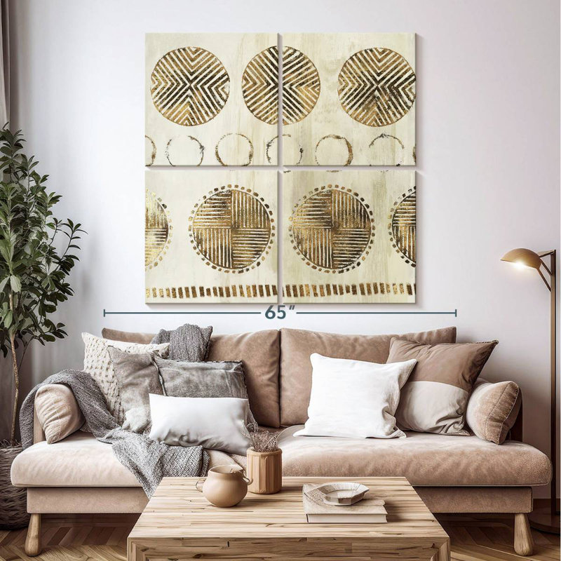 Motif africain Avery Boho, H 50 po x l 50 po
