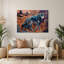 «Southwestern Animals», art mural brun 57