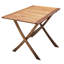 Rectangular Wooden Folding Outdoor Dining Table