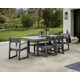 Edge Rectangular 6-Person 78'' Long Dining Set