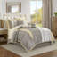 Kath Microfiber Jacquard 15 Piece Comforter Set-1790215628-1790802390