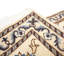 Tapis oriental rétro crème classique 2 x 3 Nain Tabas