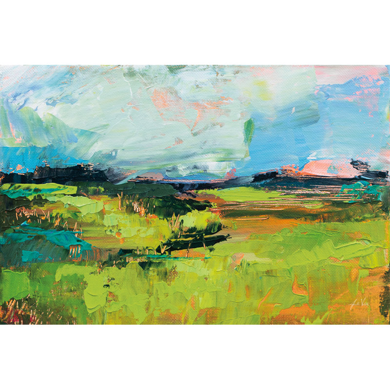 «Daily Saying IV» par Jeanette Vertentes - reproduction sur toile tendue, H 8 po x l 12 po, Non, Toile tendue