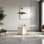 High-end rectangular sintered stone dining table