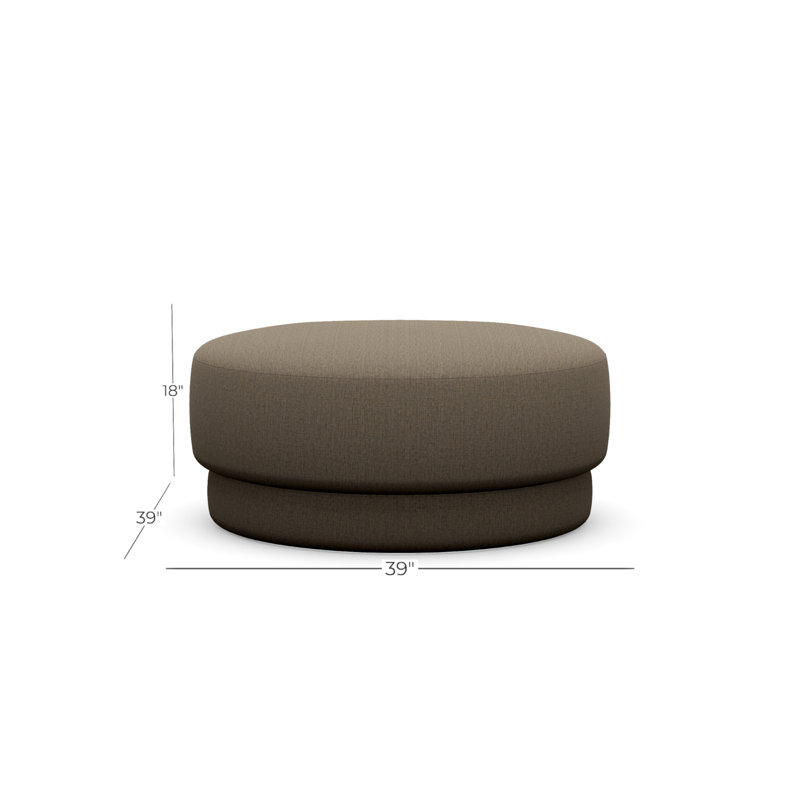 Cremini Large Ottoman, Grande 120912