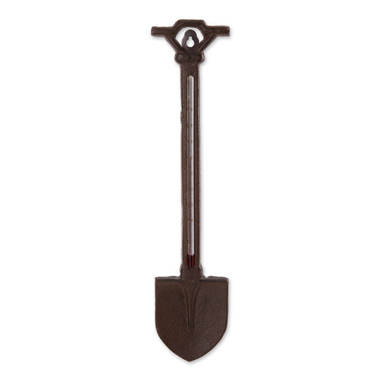 THERMOMÈTRE EN FONTE DE PELLE DE JARDIN