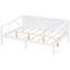 Lit de jour pleine grandeur avec une structure solide et une silhouette épurée, peut être utilisé comme lit ou, ensemble de lattes inclus Pieds en pin blanc pour une stabilité multifonctionnelle, conception élégante, capacité de poids de 600 lb-99582799-99582798