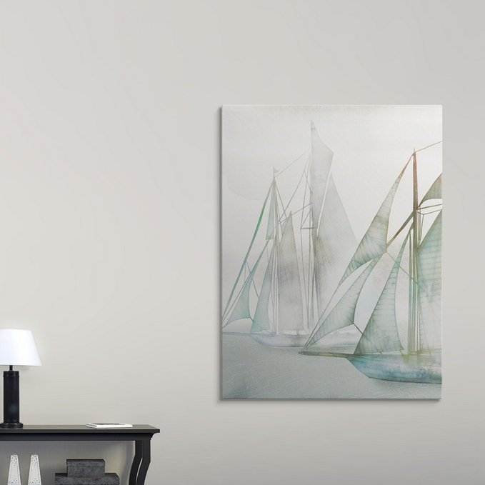 «Matsumoto Glide II» par Edward Selkirk, impression, H 36 po x l 27 po x P 1,5 po, Toile