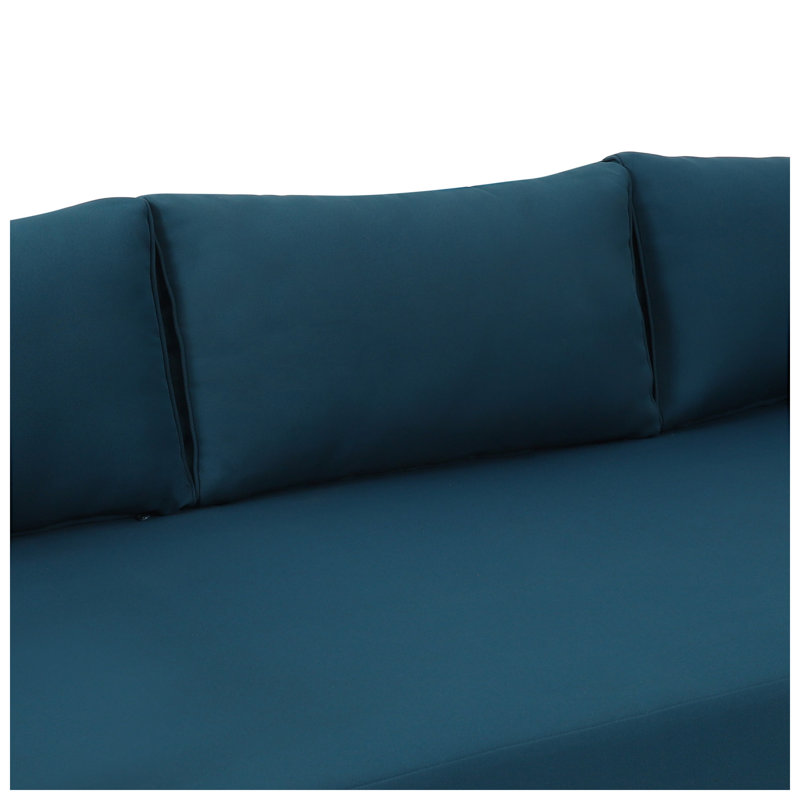 Lit de jour d'extérieur en bois d'acacia massif l 68 po x P 32 po x H 24 po Claremont