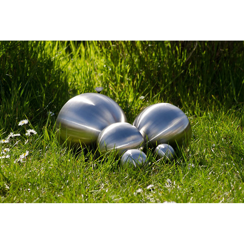 Arrion Metal Abstract Gazing Ball