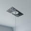 H 16 po x l 8 po x P 5 7/8 po x P 1/2 po médaillon de plafond en PVC de qualité architecturale Hoover, argent antique-40716854-40715036