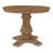 Ireion Extendable Round Solid Wood Base Dining Table-1503713726