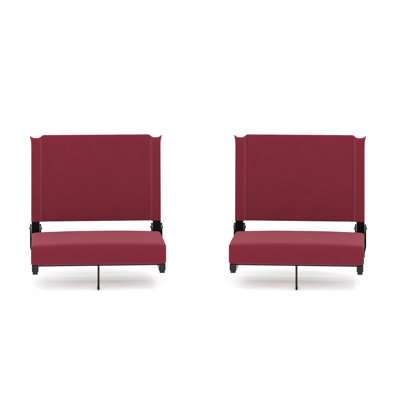 Fender Padded Stadium Chair with Handle and Bleacher Hook