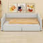 Lit de jour chic avec deux tiroirs-129111280