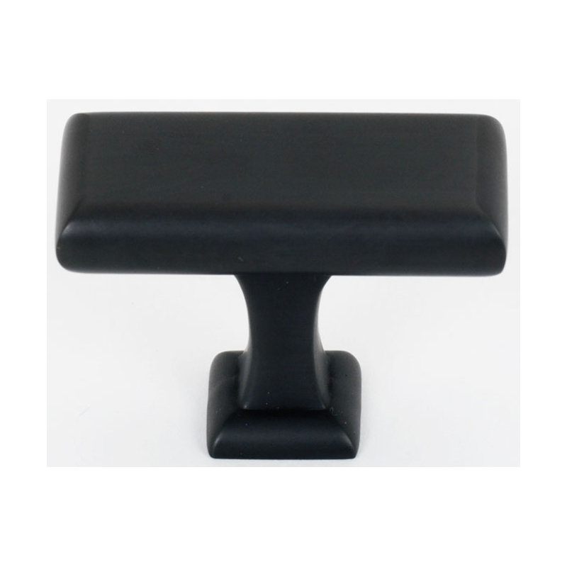 Manhattan Rectangular Knob, Bronze