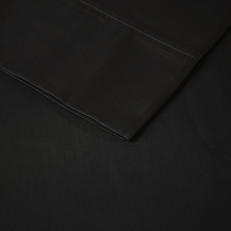 Très grand drap 1500 fils - mélange de coton, mélange de toucher, légèrement brossé, élastique