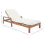Chaise de patio avec coussins Nicholson-281021767