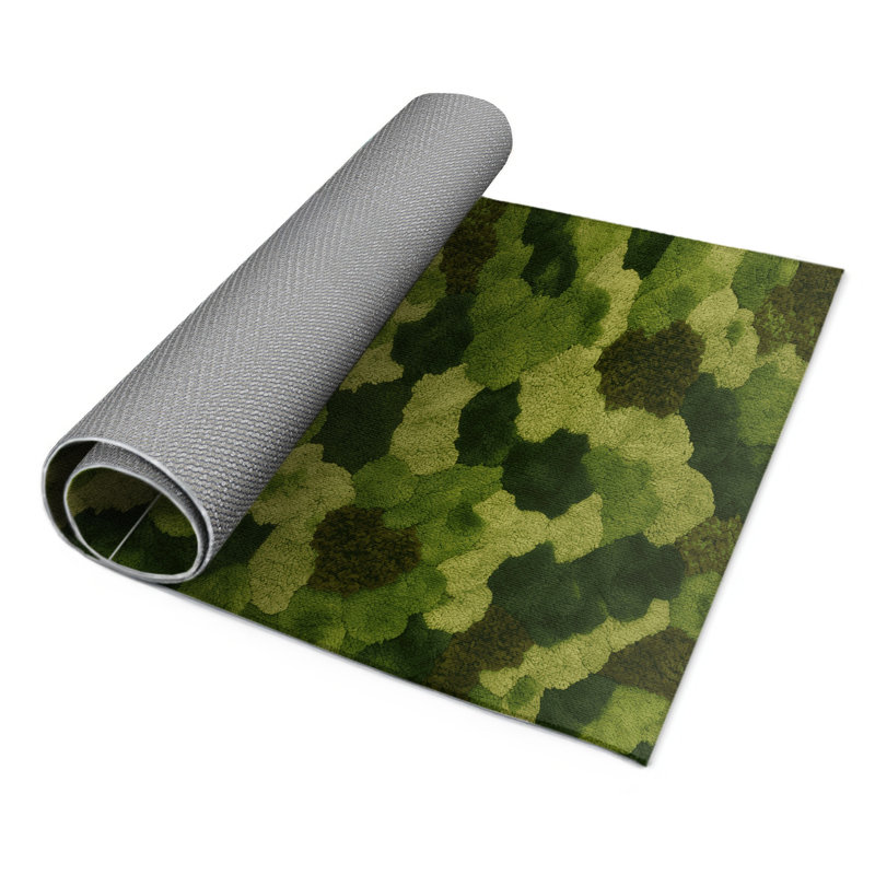Tapis d'intérieur et d'extérieur vert Nature, Rectangle 9 pi x 12 pi
